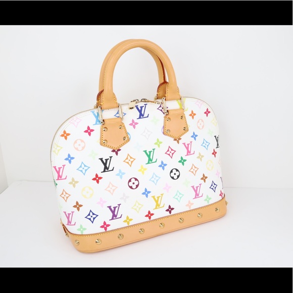 Louis Vuitton Handbags - 💔SOLD💔 Louis Vuitton Multicolor Alma PM Tote Bag
